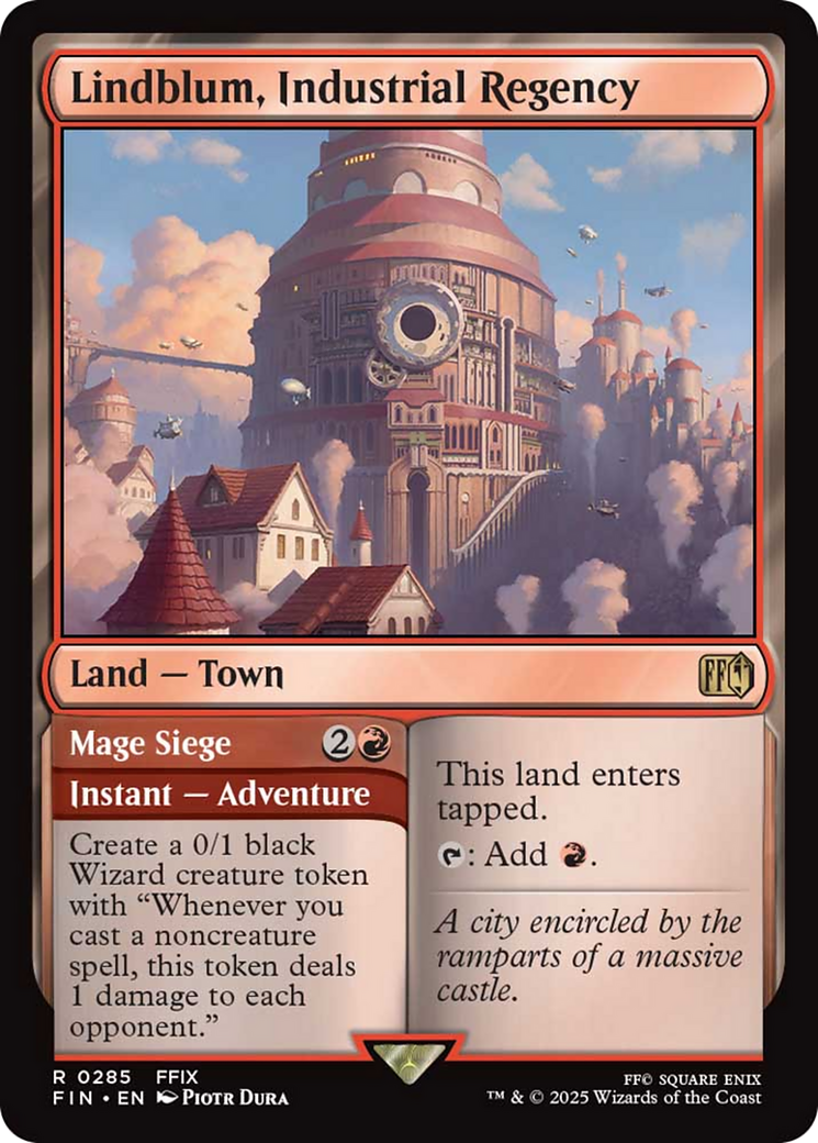 Lindblum, Industrial Regency // Mage Siege (FIN-285)