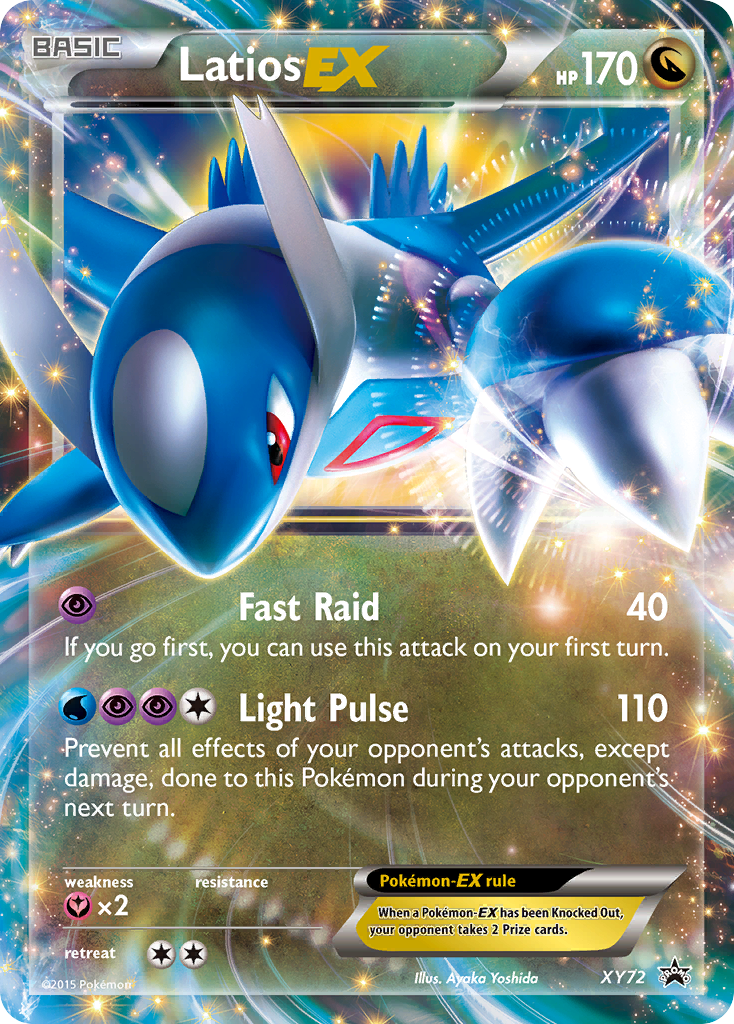 latios pokemon card value PSA (NM-MT 8) Latios Ex-holo #96 main image 0