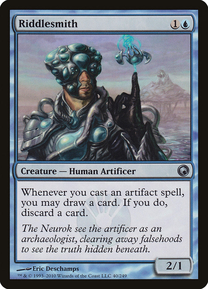 mtg scars of mirrodin cards Magic: the Gathering - Myrsmith - Artifact Creature Silver Myr | Scars of
