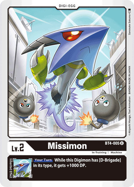 Missimon [BT4-005] [Great Legend] | Red Fox Gaming