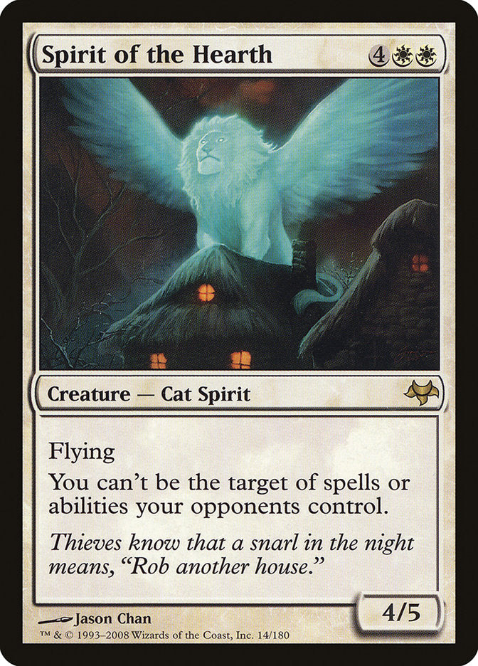 mtg eventide cards Spirit of the Hearth [Eventide]