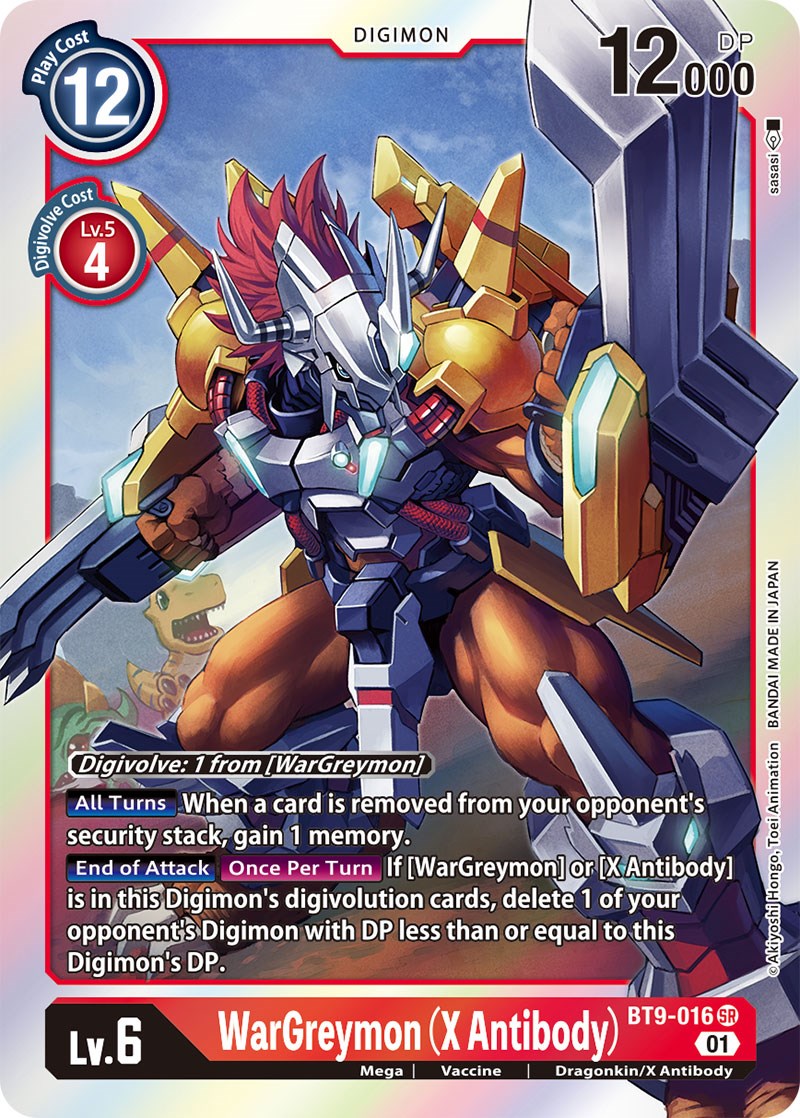 digimon wargreymon card Digimon TCG WarGreymon EX1-009 Alternate Art Holo Near Mint main image 1