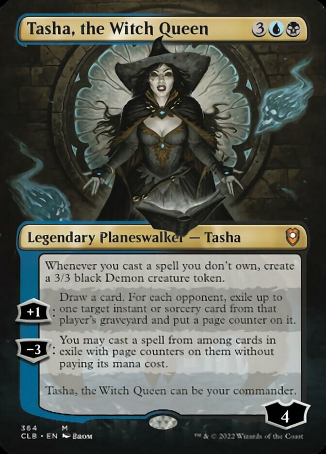 Tasha, the Witch Queen (Borderless) [Commander Legends: Battle for Bal