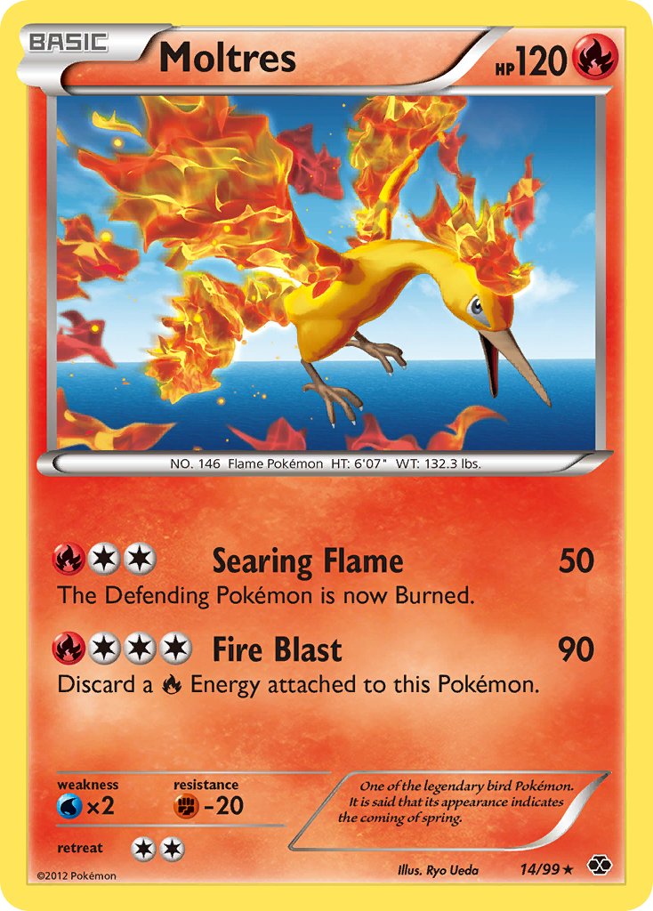 moltres holographic card value Pokemon - Moltres-EX (14) - Black and White Plasma Storm variation to centering Moltres holo rare 005/036 CP5