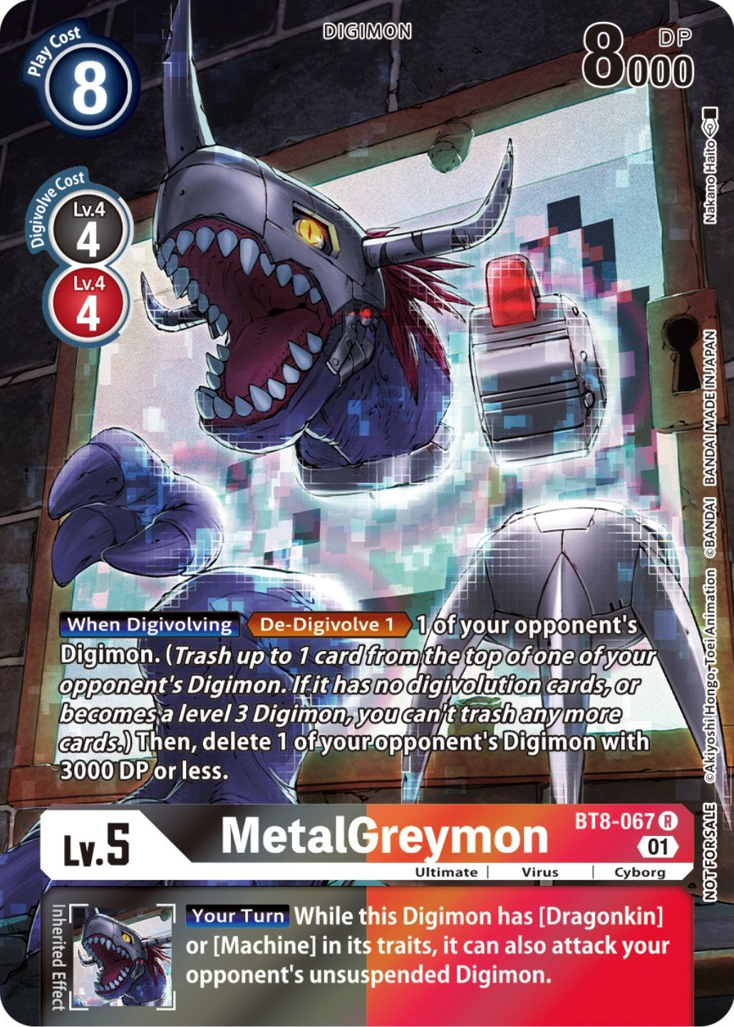 MetalGreymon [BT8-067] (25th Special Memorial Pack) [New Awakening Pro