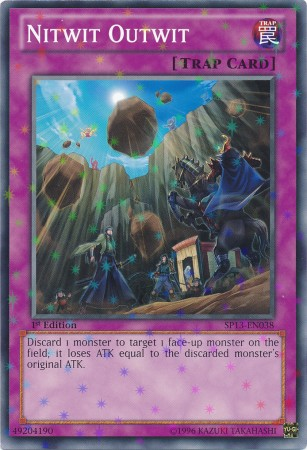 Nitwit Outwit [SP13-EN038] Starfoil Rare | Red Fox Gaming