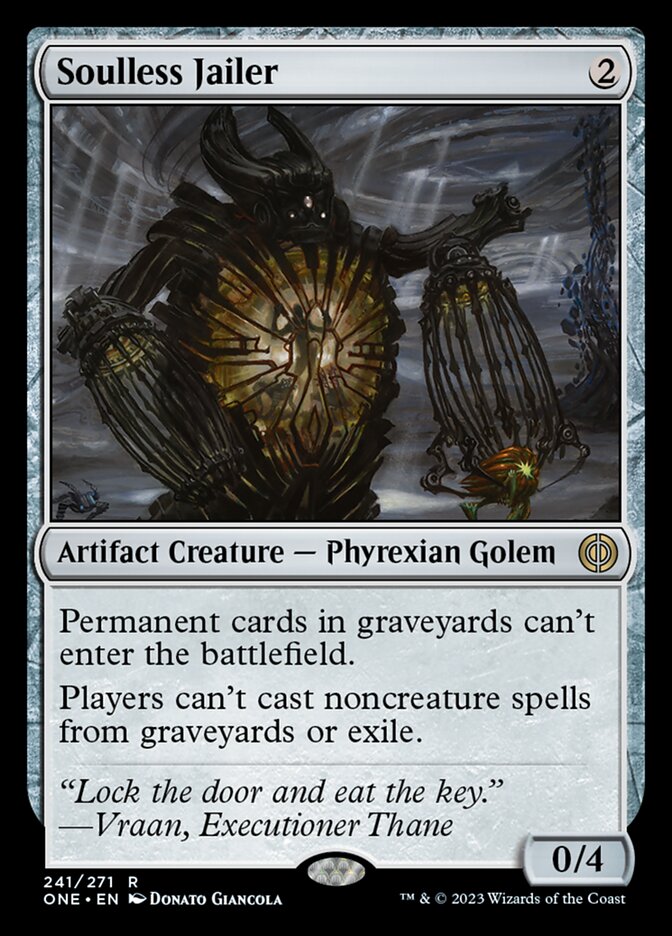 Soulless Jailer - Phyrexia: All Will Be One [FOIL RARE] [Near Mint]