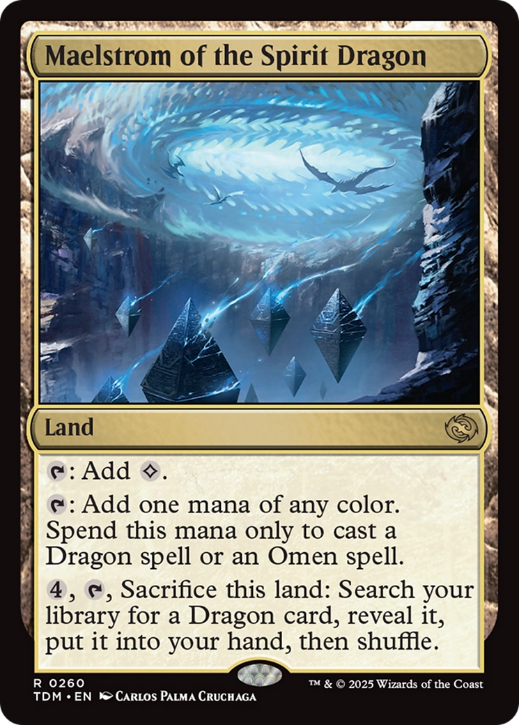 dragonstorm mtg card Maelstrom of the Spirit Dragon [Tarkir: Dragonstorm]