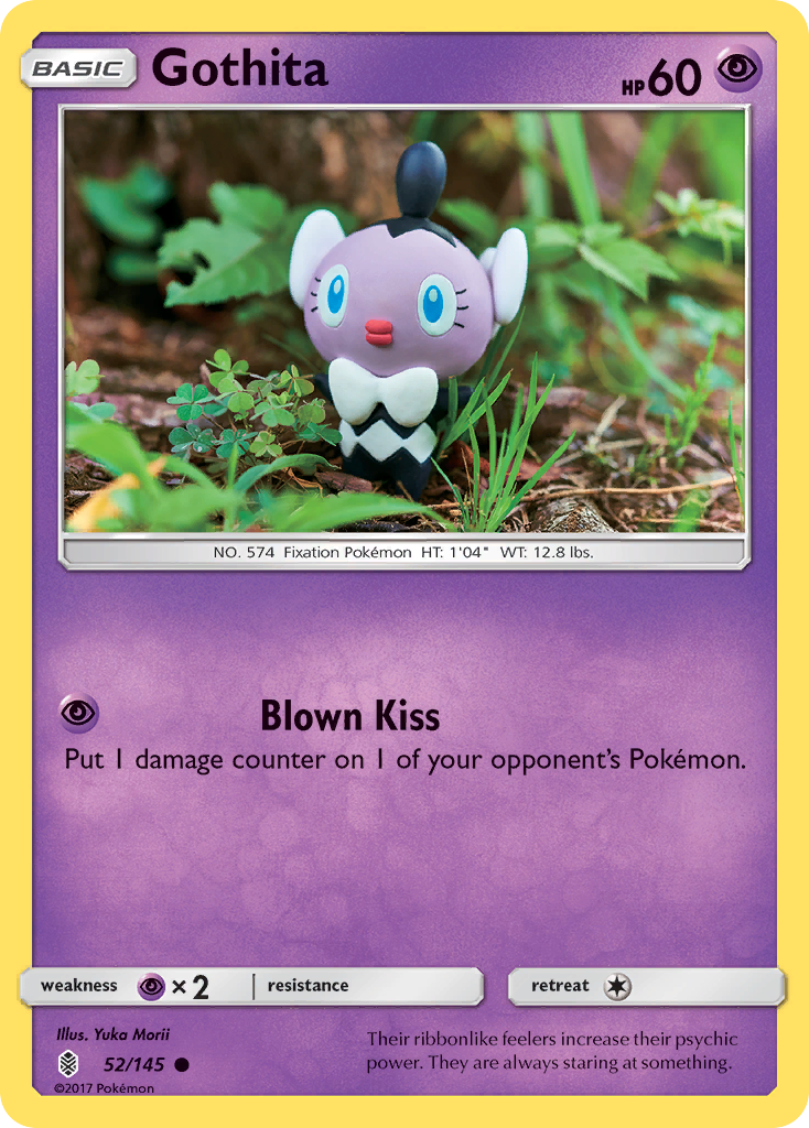 pokemon sun and moon guardians rising card list price Gothita (52/145) [Sun & Moon: Guardians Rising]