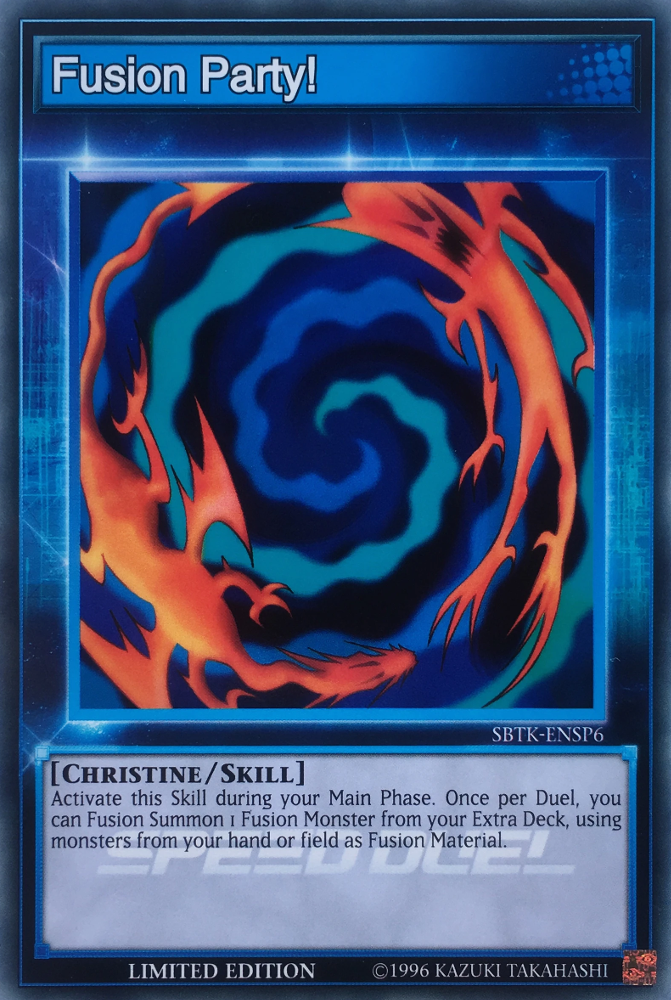 yugioh fox deck Fusion Party! [SBTK-ENSP6] Common Card back evaluation - Pack Detail::Japanese Base 291¥ (Light) Card Type_Shadowless Mint / near mint
