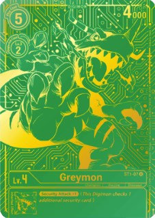 greymon digimon card Game - RB-01: Resurgence Booster - - (Rare) Dinosaur/X Antibody Play Cost Greymon (EX9-009) - DigimonCard