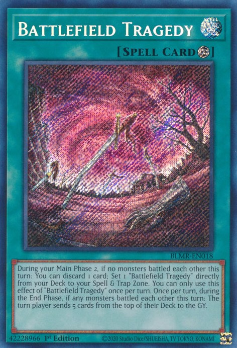 tragedy yugioh card YUGIOH TRAGEDY RDS-EN049 1ST ULTIMATE LIGHT PLAY