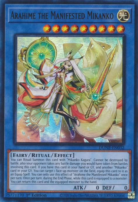 yugioh mikanko cards AMDE-EN025 Ha-Re the Sword :: Collector's Rare 1st Edition Mint Card take control of it until the End Phase Ideal808 Inc. - Mikanko Promise