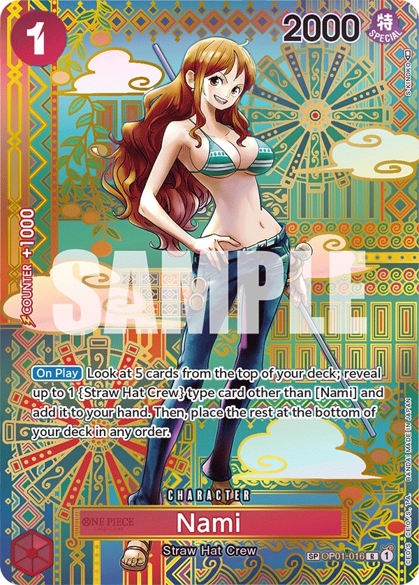 one piece card game awakening of the new era Nami (SP) [Awakening of the New Era]