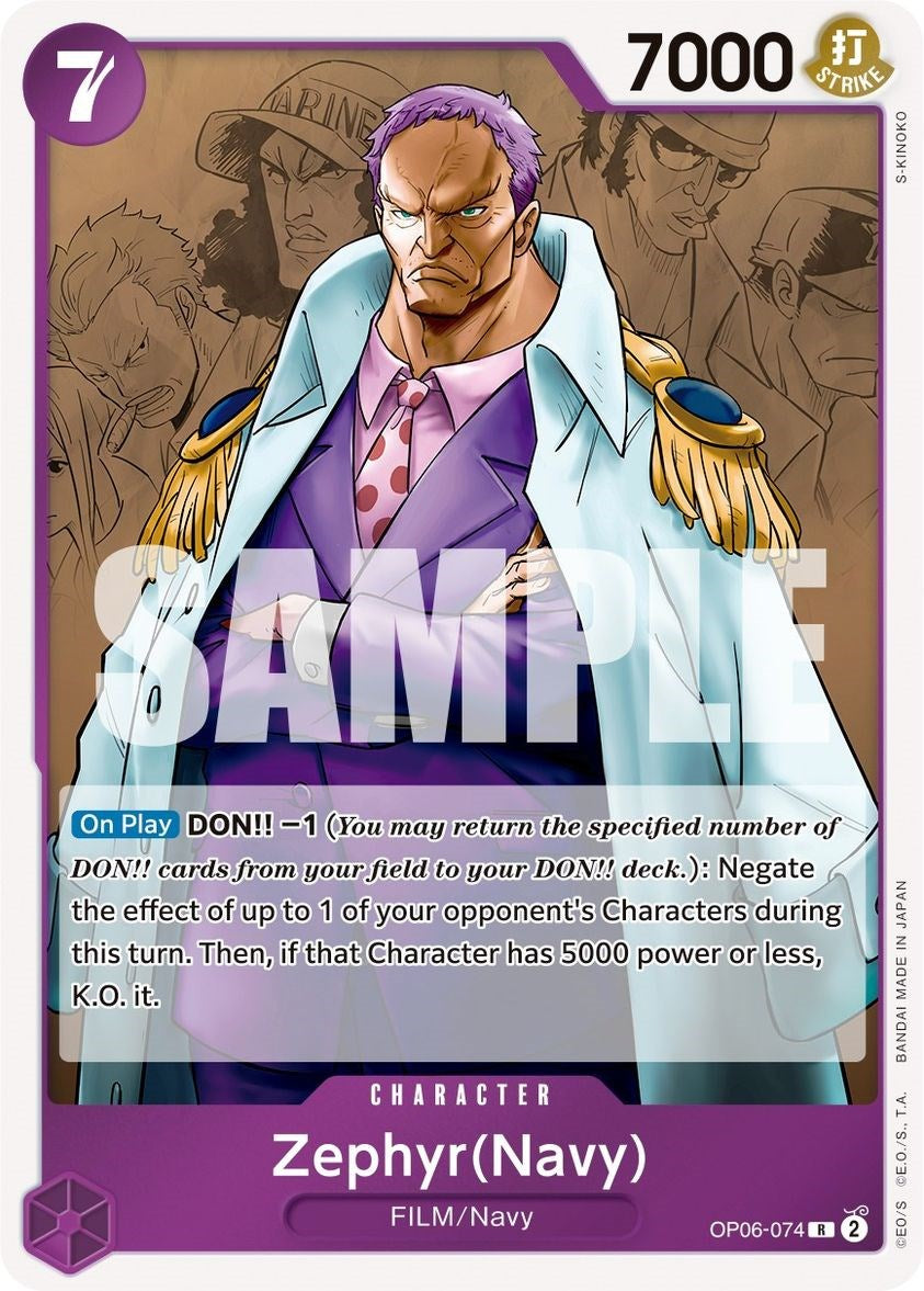 one piece wings of the captain rare cards 15+ Most valuable OP-06 card list Authentic One Piece trading card featuring Ryuma Zephyr (Navy) [Wings of the