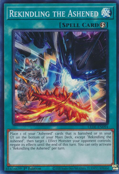 ashened yugioh cards Embers of the Ashened | Card Details