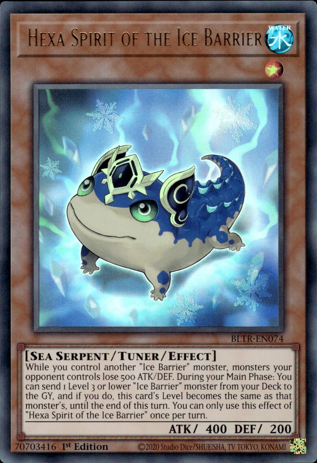 Hexa Spirit of the Ice Barrier [BLTR-EN074] Ultra Rare | Red Fox Gaming