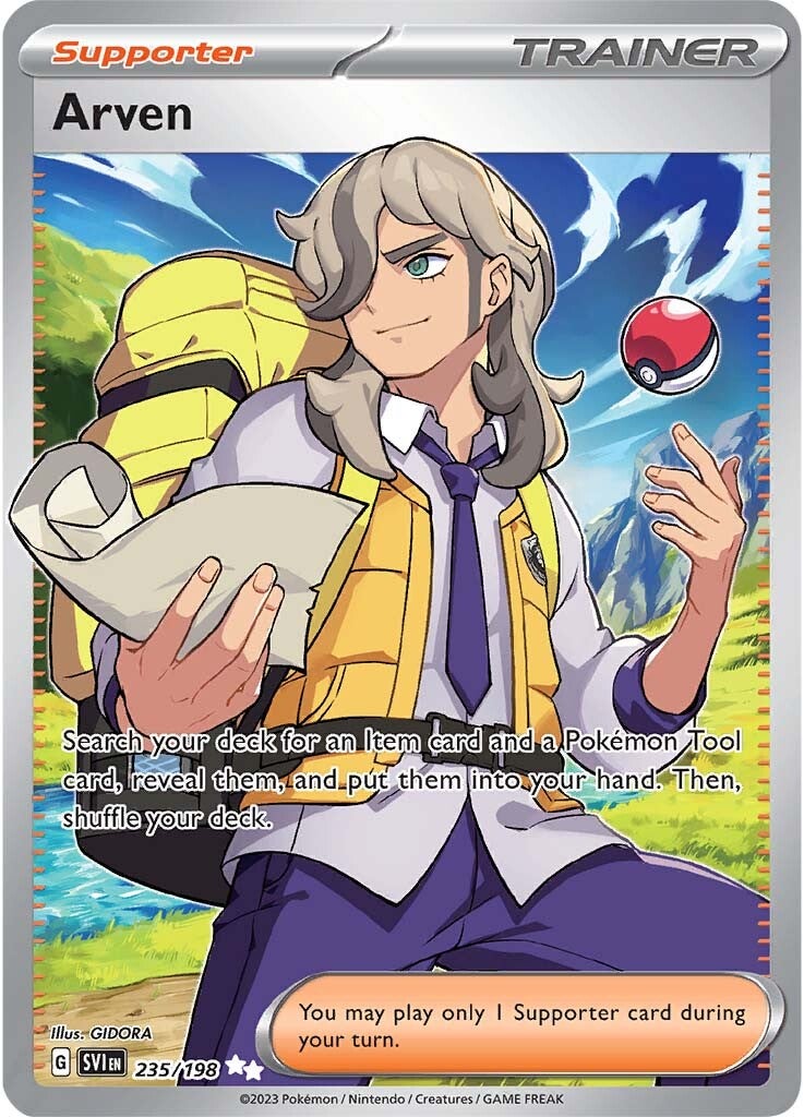 rare candy pokemon card price Arven (235/198) [Scarlet & Violet: Base Set]
