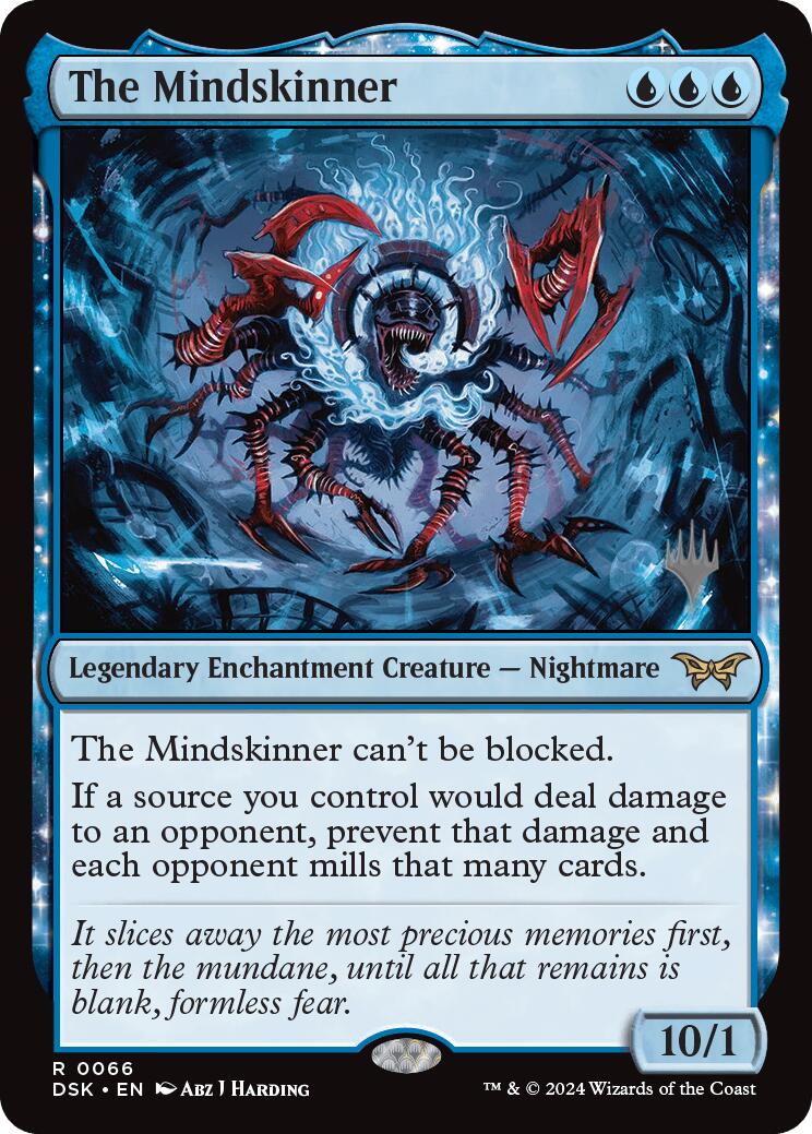 duskmourn mtg card prices The Mindskinner (Promo Pack) [Duskmourn: House of Horror Promos]
