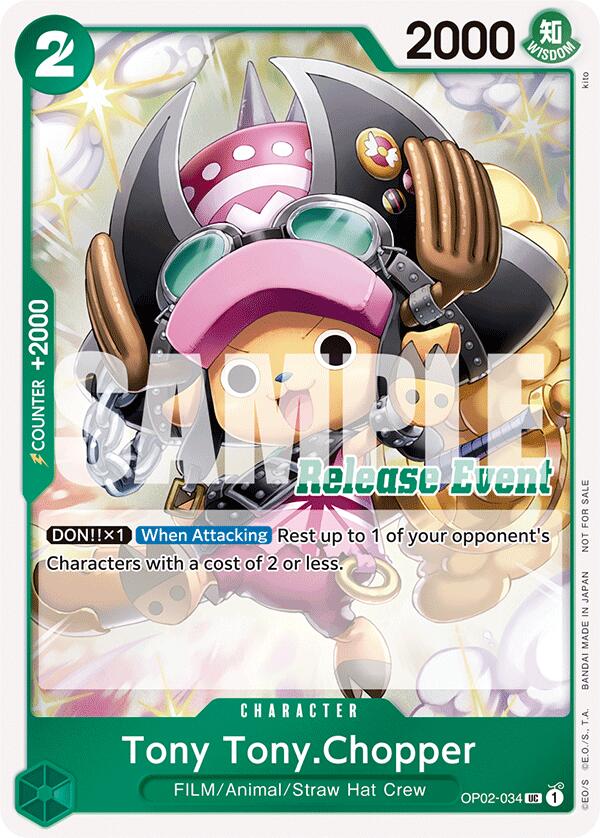 one piece card game chopper Tony Tony.Chopper (ST15 - ST20 Release Event Winner Pack) [One Piece P
