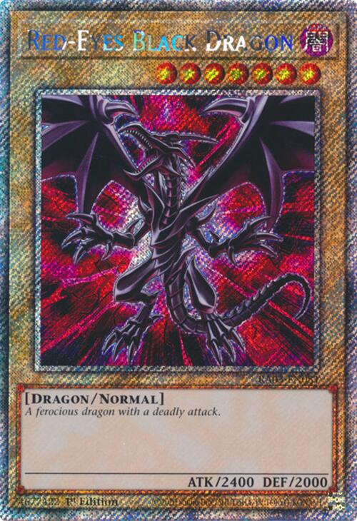 Red-Eyes Black Dragon (Platinum Secret Rare) [RA03-EN081] Platinum Sec