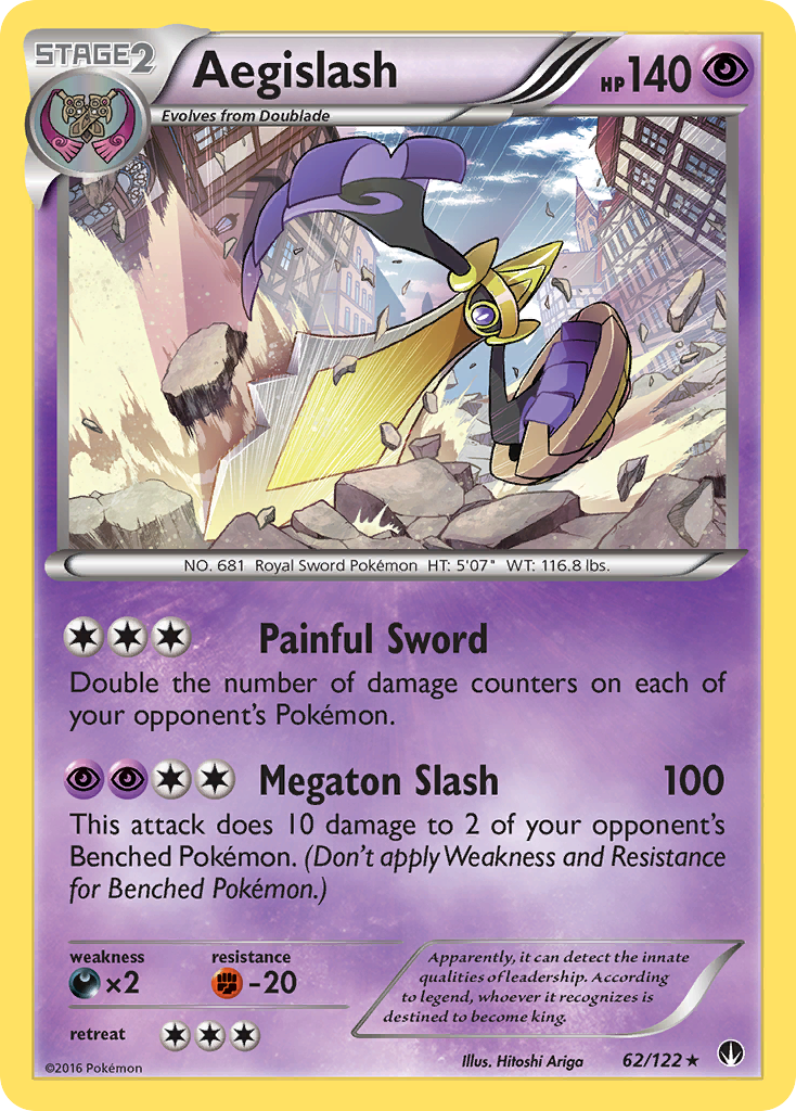 Aegislash (62/122) [XY: BREAKpoint] Near Mint Holofoil