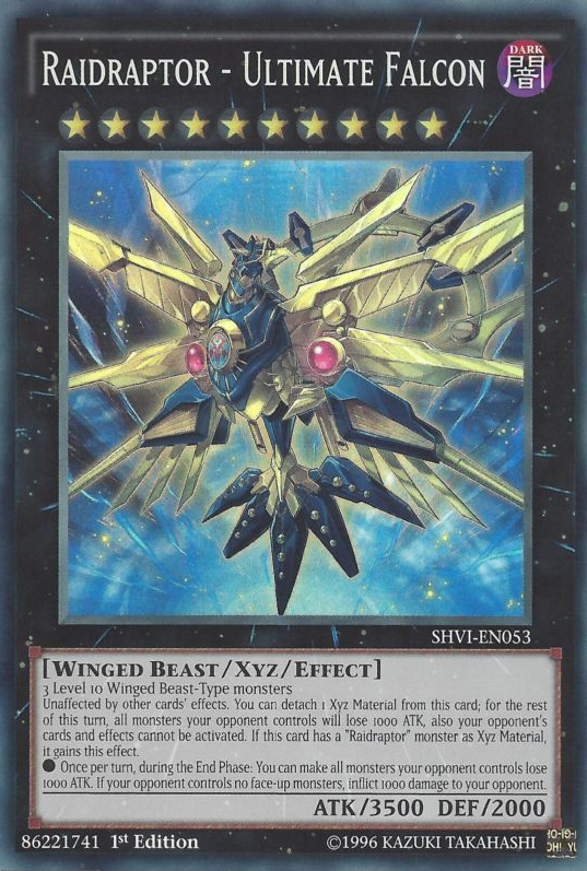 yugioh raidraptor cards YU-GI-OH! - Glorious Bright - PHNI-EN074 - Common This card gains ATK equal to its Rank x 100 Raidraptor - Bloom Vulture -