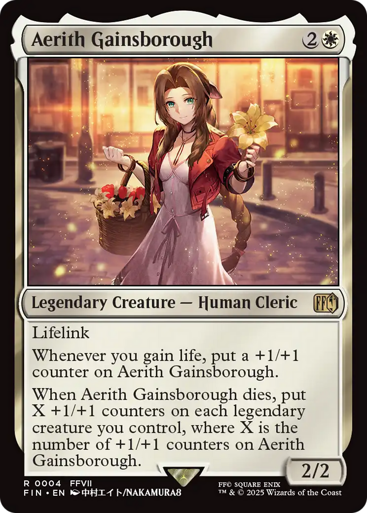 MtG Final Fantasy Rare Aerith Gainsborough #4