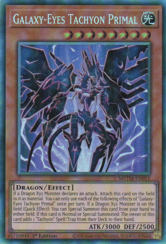 Galaxy-Eyes Tachyon Primal (Collector's Rare) [MZTM-EN011] Collector's