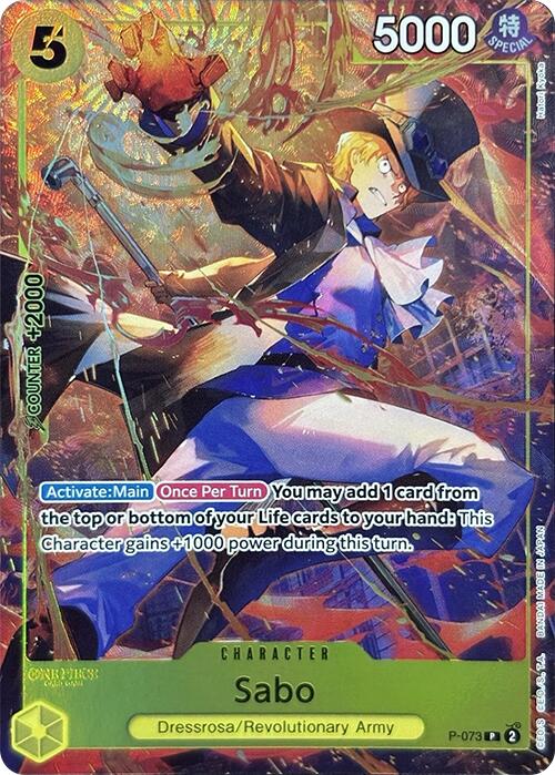 Sabo (Premium Card Collection -Best Selection Vol. 3-) [One Piece Prom