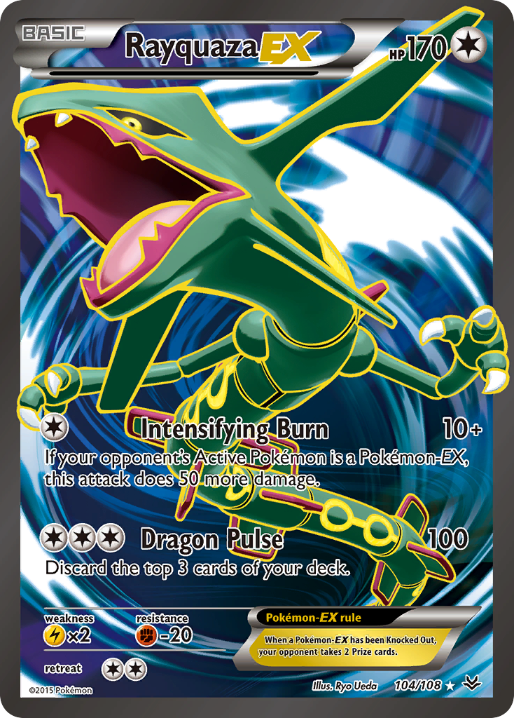 pokemon rayquaza mega card Pulled a Full Art EX! Description coming soon... Amazon.com: Pokemon - Rayquaza-EX (85)