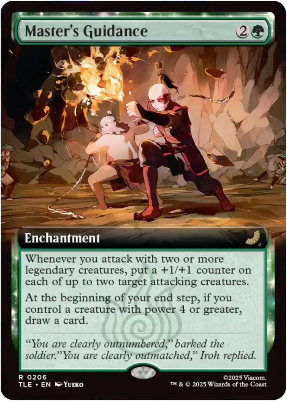 Master's Guidance (Extended Art) [Avatar: The Last Airbender: Eternal- | Red Fox Gaming Master's Guidance (Extended Art) [Avatar: The Last Airbender: Eternal- | Red Fox Gaming