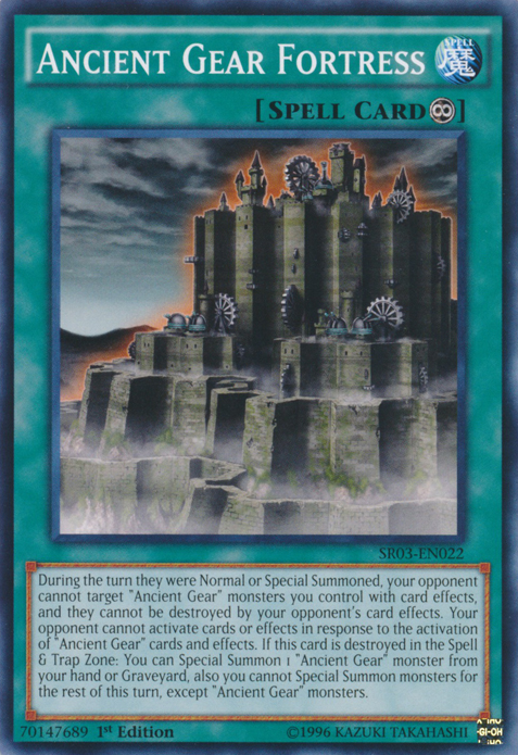 Ancient Gear Fortress [SR03-EN022] Common | Red Fox Gaming