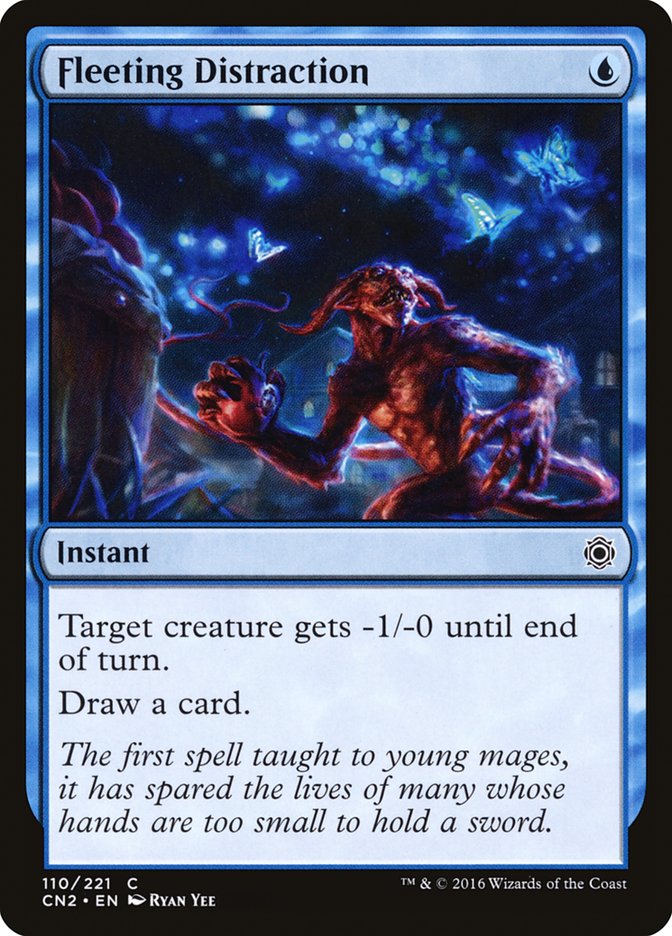 conspiracy mtg cards Fleeting Distraction [Conspiracy: Take the Crown]