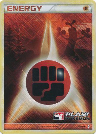 Fighting Energy (93/95) (Play Pokemon Promo) [HeartGold & SoulSilver: Fighting Energy (93/95) (Play Pokemon Promo) [HeartGold & SoulSilver: