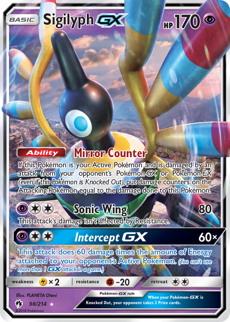 pokemon card sigilyph 2012 BW#5 Dragon Blast Holofoil #026/050 Attack 1 Pokemon Trading Card Game Lost