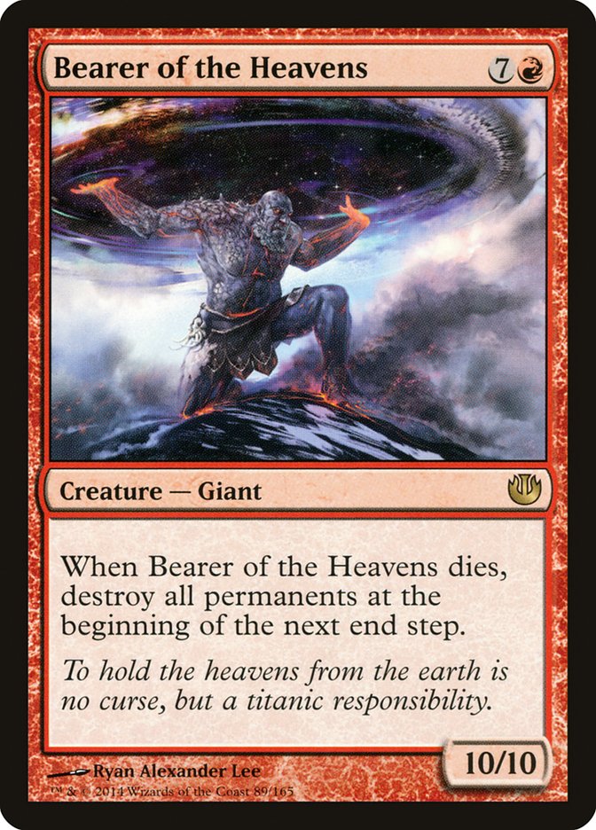 Magic The Gathering Bearer of The Heavens (165) Journey into Nyx