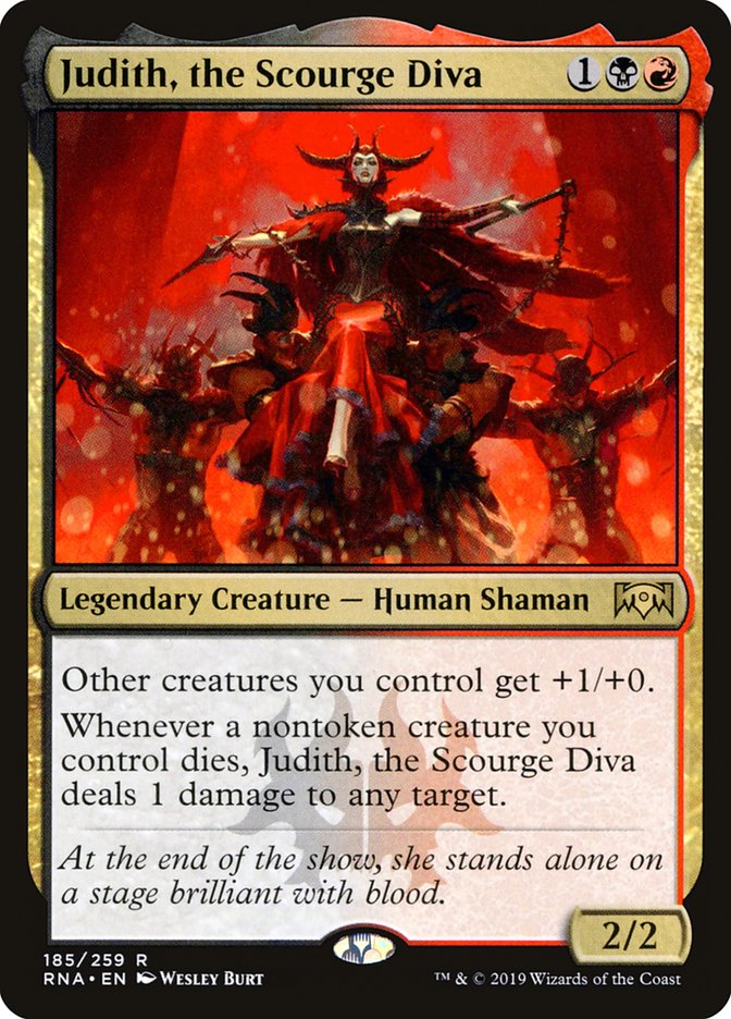 Judith, the Scourge Diva [Ravnica Allegiance] | Red Fox Gaming