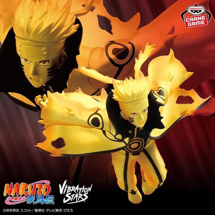 Naruto: Shippuden Vibration Stars Naruto Uzumaki VI Figure | Red