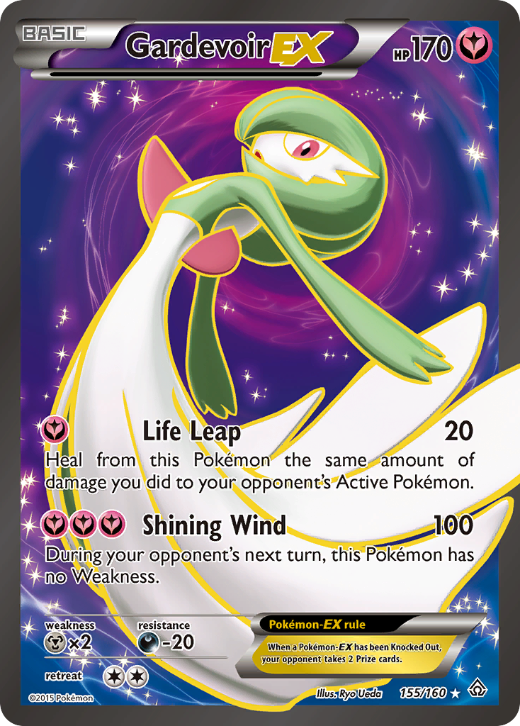 rare gardevoir card Gardevoir EX (155/160) [XY: Primal Clash]