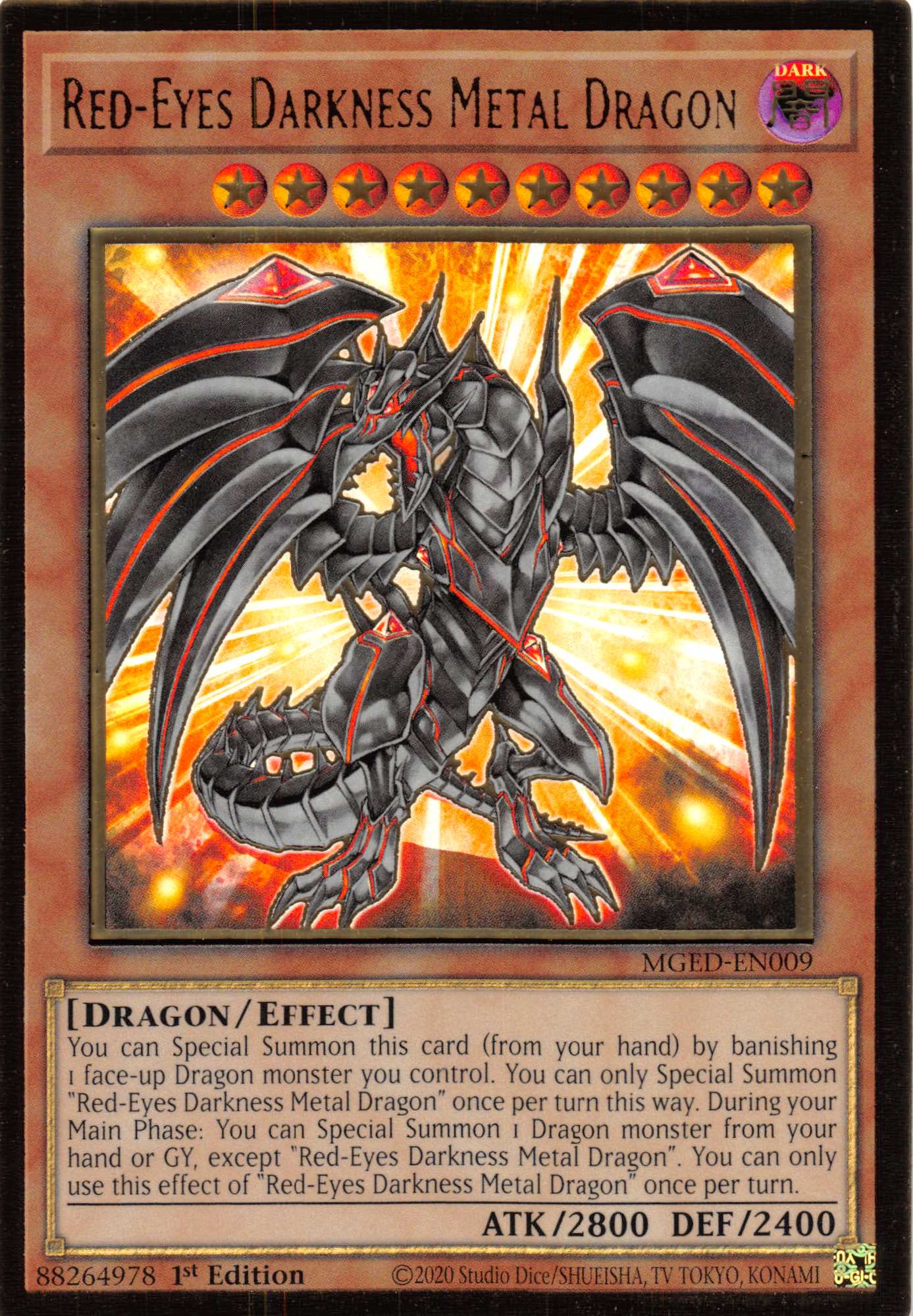 yugioh card prices red eyes black dragon Amazon.com: Red-Eyes Black Dragon - MAGO-EN003 - Premium Gold Rare