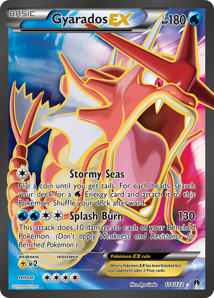 FA/GYARADOS EX | 2016 POKEMON XY BREAKPOINT