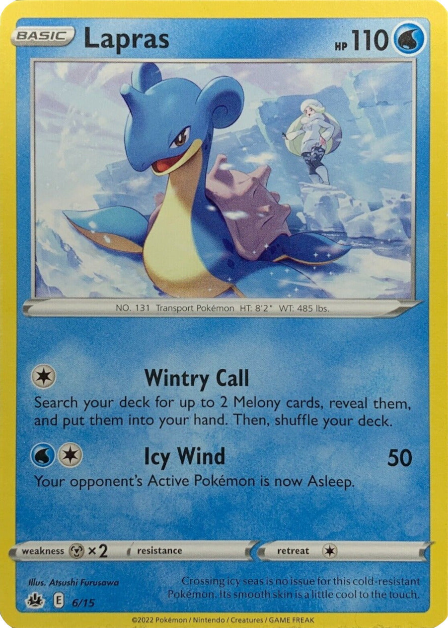 what is the best pokemon card at mcdonald's Lapras (6/15) [McDonald's Promos: Match Battle]