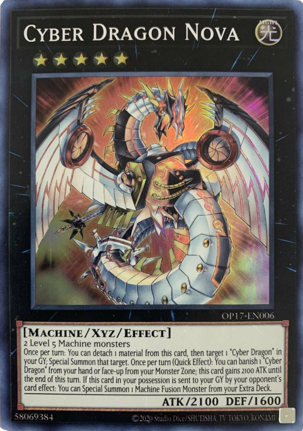 cyber dragon yugioh cards YuGiOh Cyber Dragon Nova Oversized Card