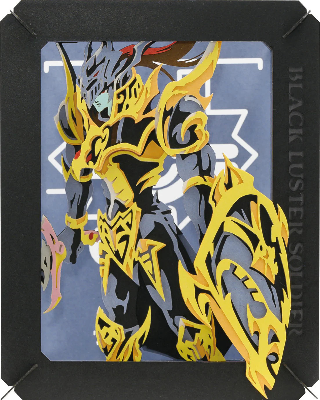 black luster soldier card sleeves Ensky Yu-Gi-Oh! Duel Monsters Paper Theater Black Luster Soldier PT-35