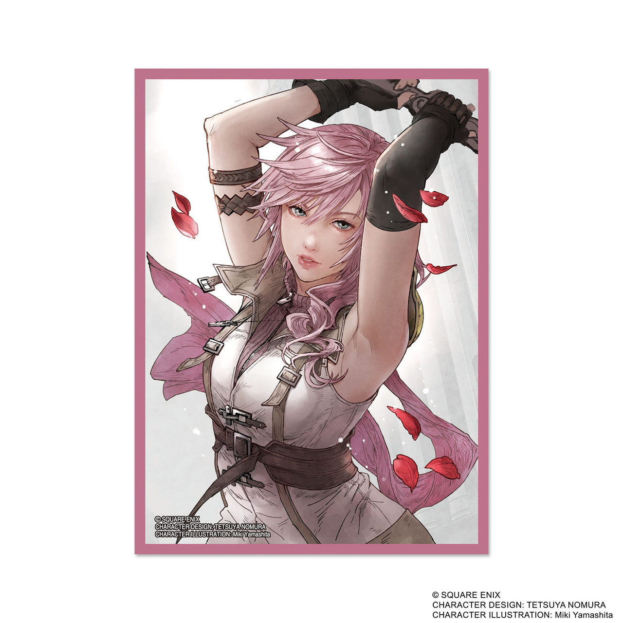 Final Fantasy Card Sleeve Series Lightning | Red Fox Gaming Final Fantasy Card Sleeve Series Lightning | Red Fox Gaming