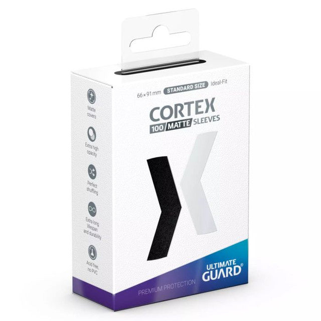 Ultimate Guard Cortex Sleeves Standard Size Matte Black (100) Ultimate Guard Cortex Sleeves Standard Size Matte Black (100)