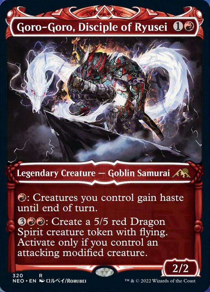 Goro-Goro, Disciple of Ryusei (Showcase Samurai) [Kamigawa: Neon Dynas