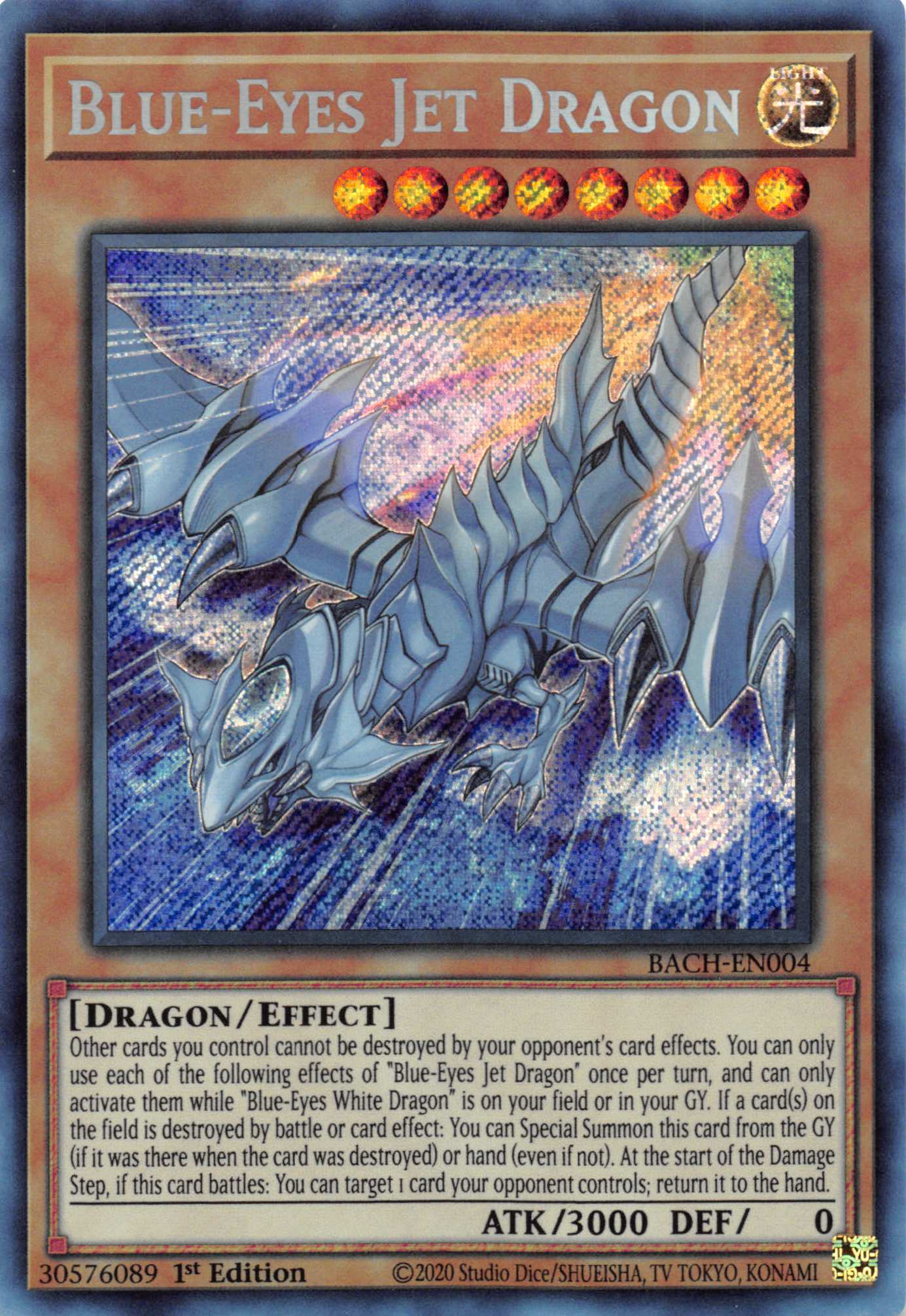 rare yugioh cards blue eyes white dragon Blue Eyes Jet Dragon Mp23 En004 Prismatic Secret Rare 1st Edition