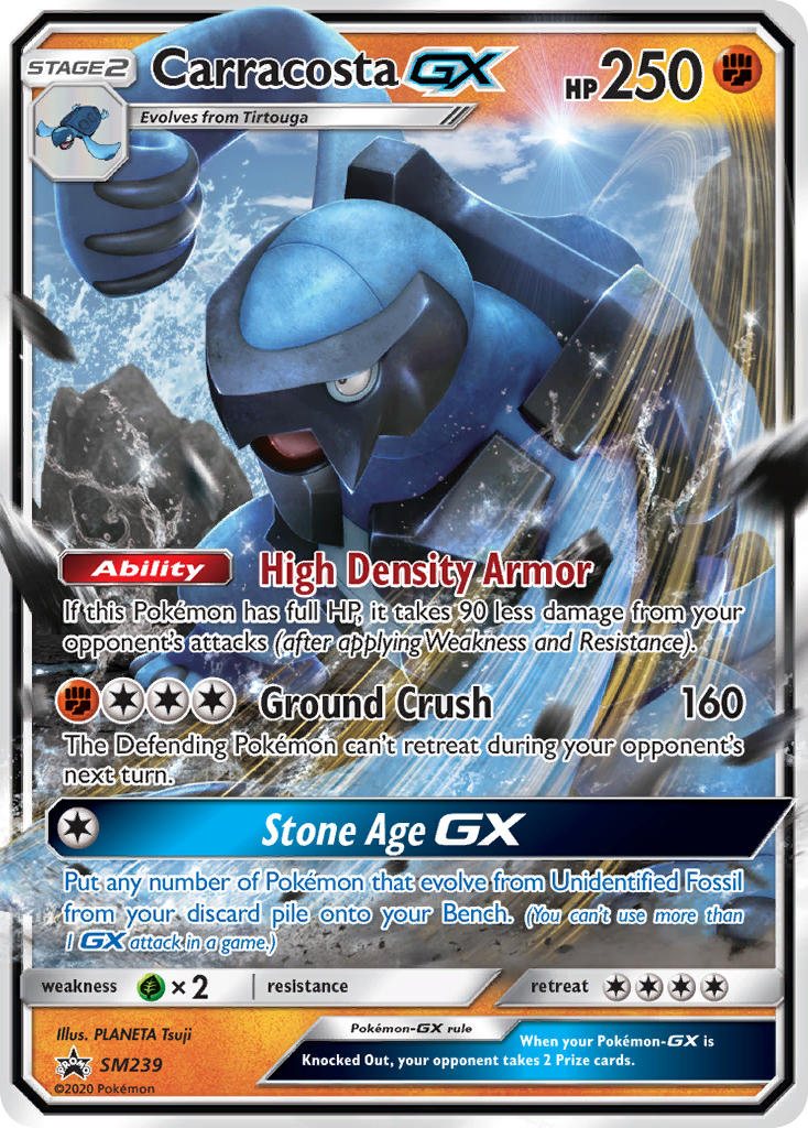 carracosta pokemon card GX SM239 - Holofoil SM Promos are from the sleeve or top loader—not the card itself Carracosta 038 - Reverse Holofoil